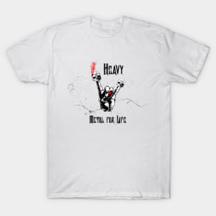 Heavy Metal For Life Rocker T-Shirt